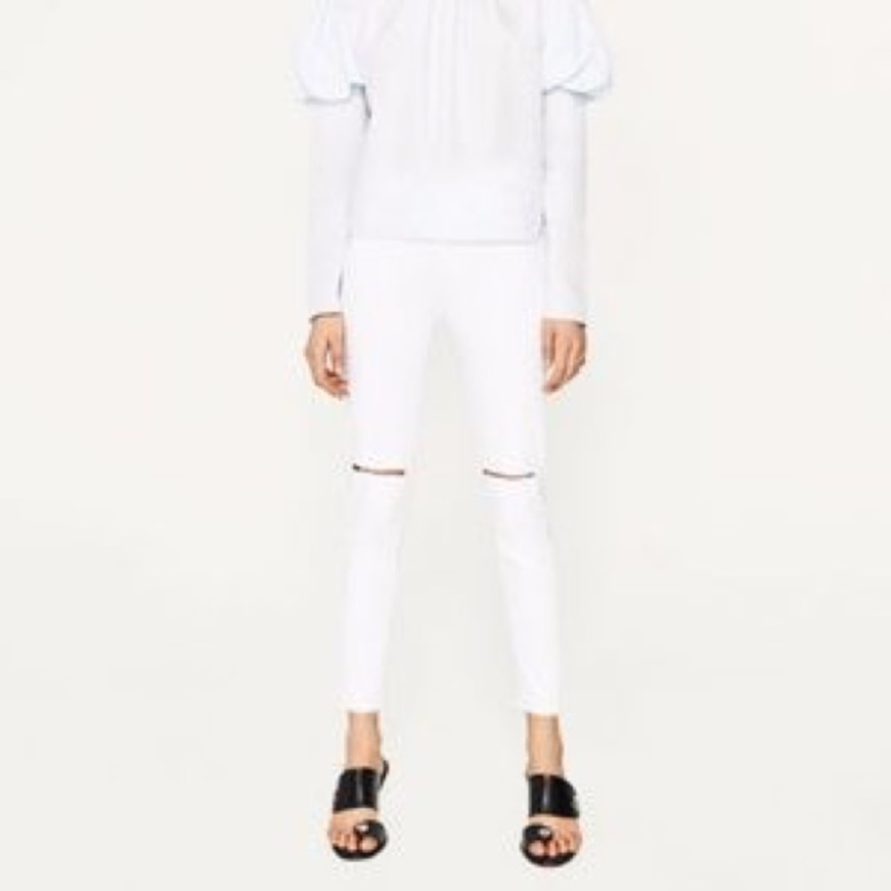 White Zara pants - Picture 2 of 6